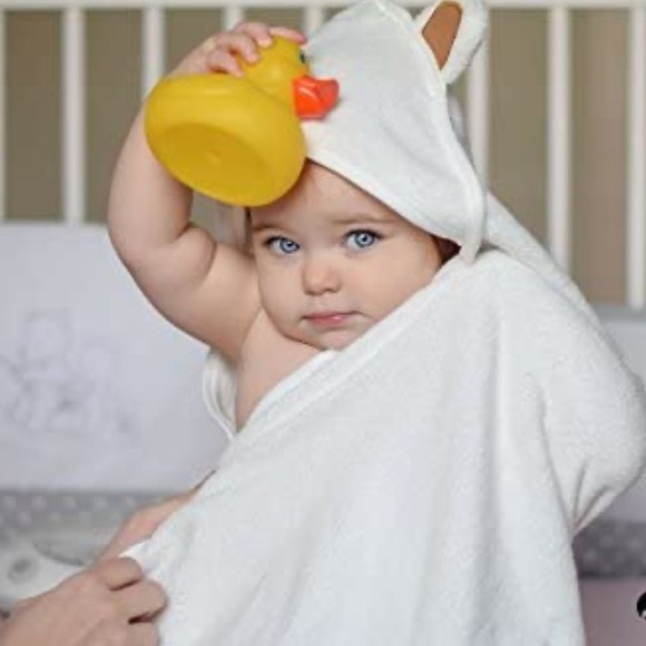 Jinee Organic Hooded Baby Towel Ultra Soft… - Picture 2 of 7